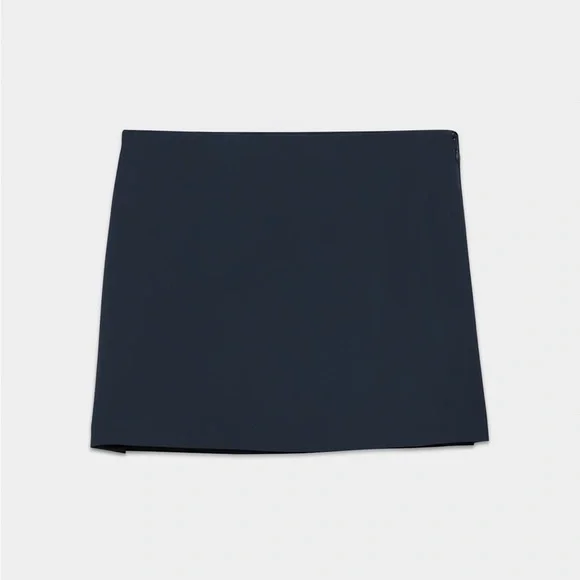 Aritzia Navy Mini Skirt - Picture 4 of 8